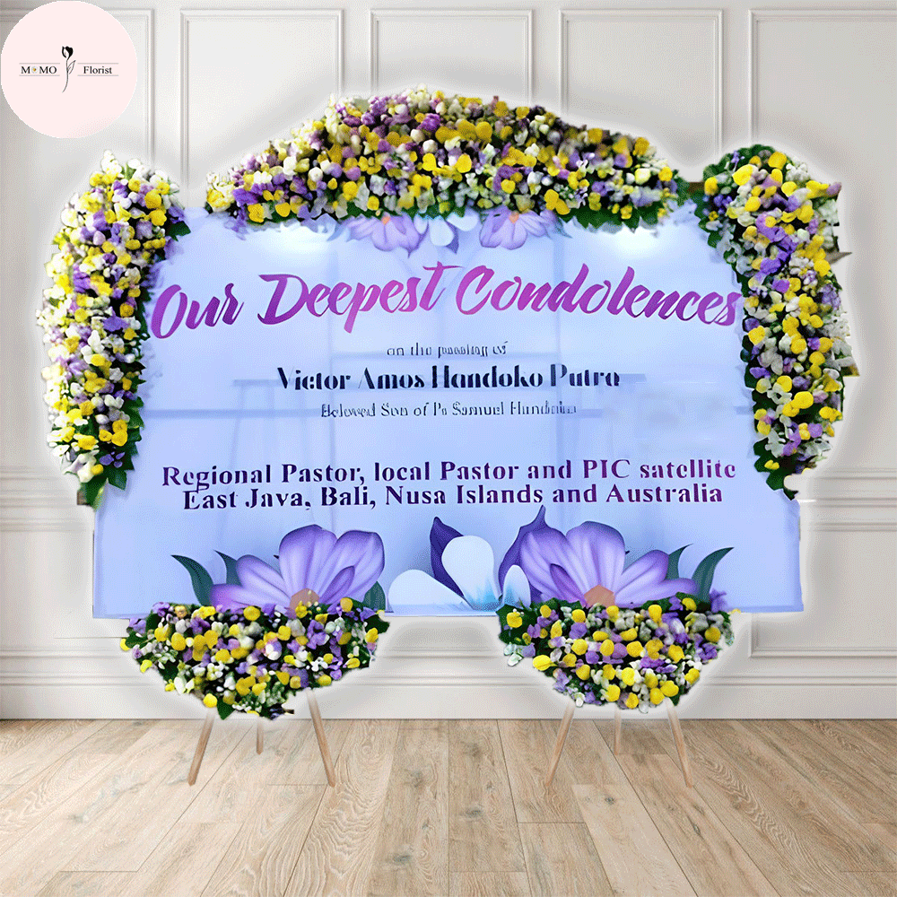 Bunga Papan Duka Cita 8