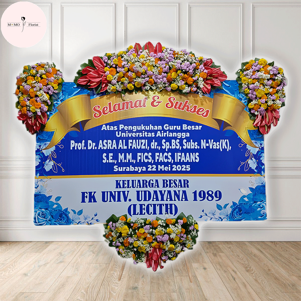 Bunga Papan Selamat dan Sukses 10