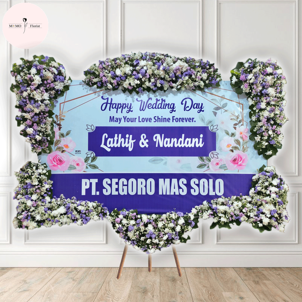 Bunga Papan Wedding 2