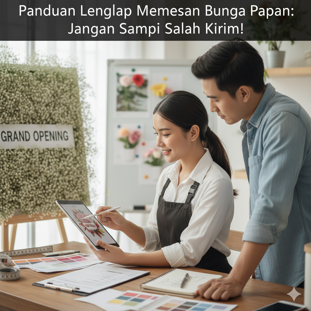 Panduan Lengkap Memesan Bunga Papan: Jangan Sampai Salah Kirim!