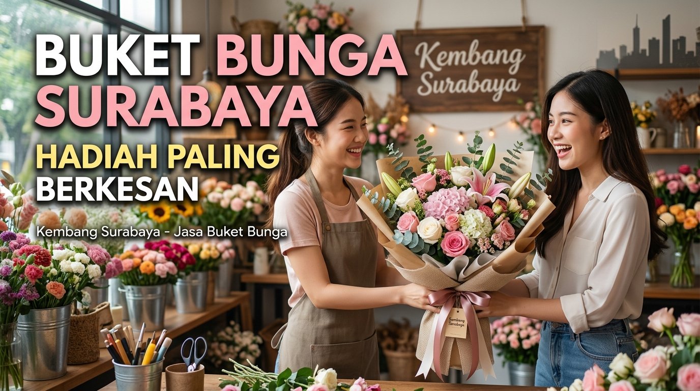 Jasa Buket Bunga Surabaya untuk Hadiah yang Berkesan