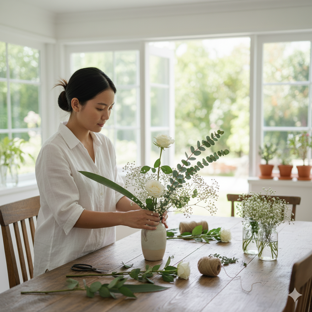 Rahasia Membuat Karangan Bunga Minimalis yang Elegan Tanpa Mahal