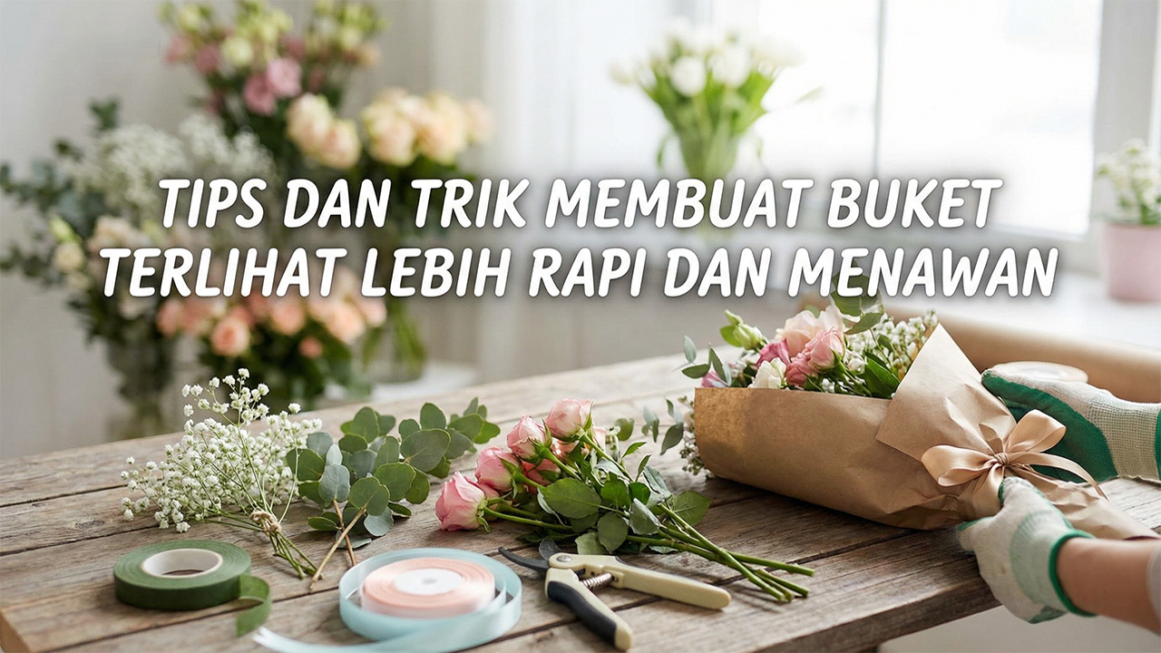 Tips dan Trik Buket Bunga Agar Tampil Lebih Indah dan Mempesona