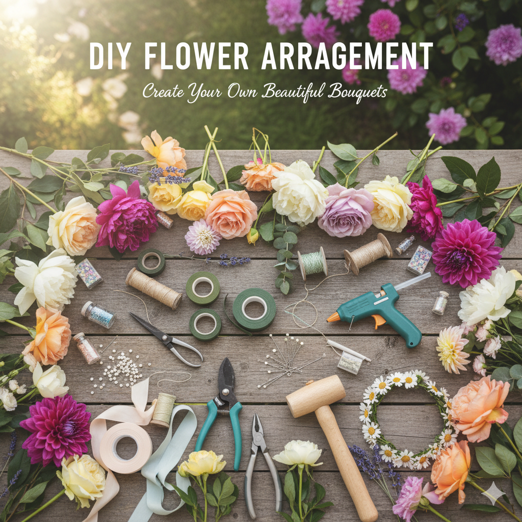 Bahan Berkualitas untuk Membuat Karangan Bunga