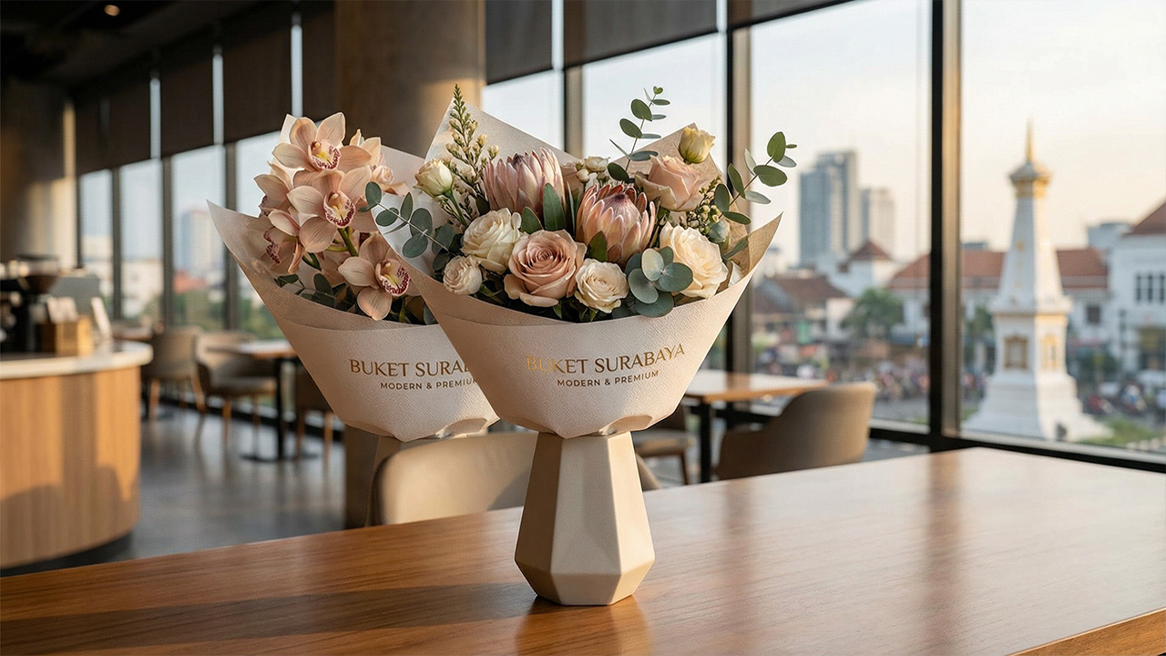 Buket Surabaya dengan Sentuhan Modern dan Kualitas Bunga Terbaik